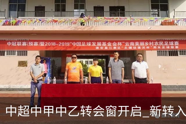 中超中甲中乙转会窗开启 新转入国内球员没有名额限制
